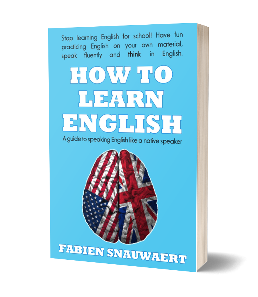 Book cover for the paperback version of How to Learn English